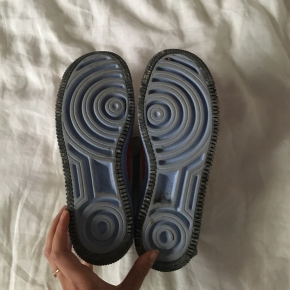 ✨SOLD🪐Rare Nike Air Force 1 Leather Sneakers - Picture 5 of 6